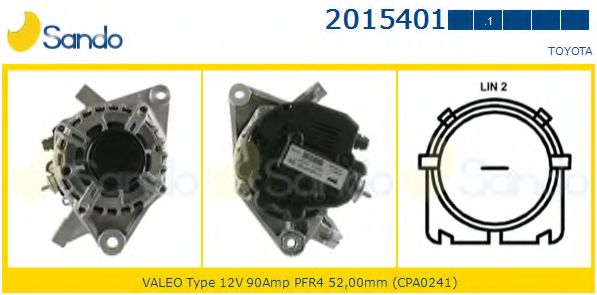 Генератор SANDO 2015401.1