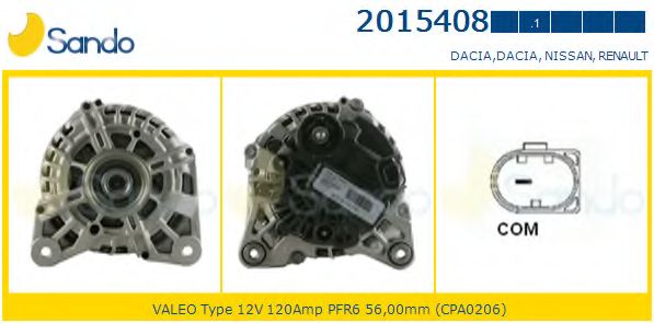 Генератор SANDO 2015408.1