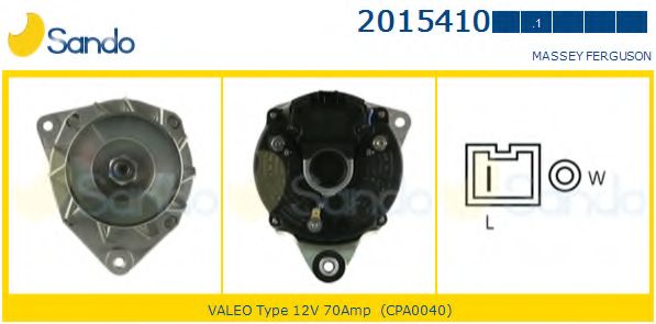Генератор SANDO 2015410.1