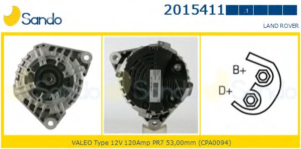 Генератор SANDO 2015411.1