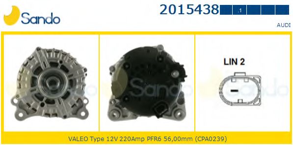 Генератор SANDO 2015438.1