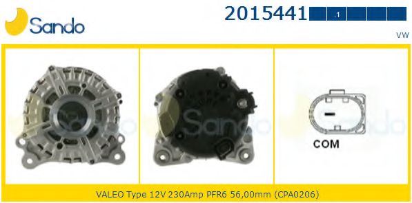 Генератор SANDO 2015441.1