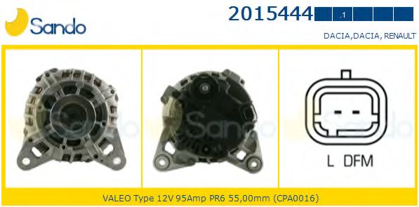 Генератор SANDO 2015444.1