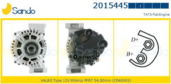 Генератор SANDO 2015445.1