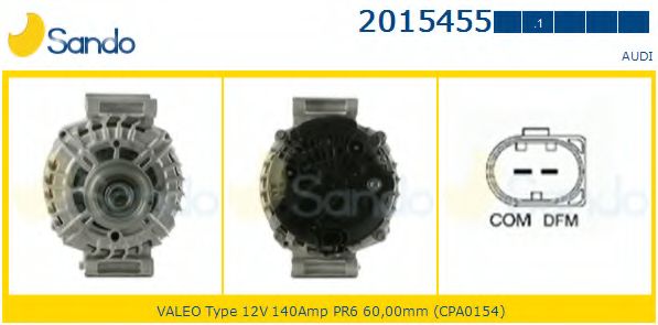 Генератор SANDO 2015455.1