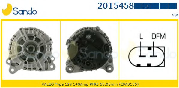 Генератор SANDO 2015458.1