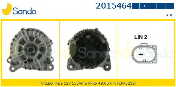 Генератор SANDO 2015464.1