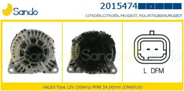 Генератор SANDO 2015474.1