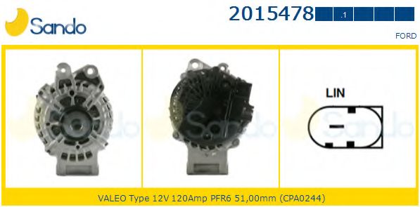 Генератор SANDO 2015478.1
