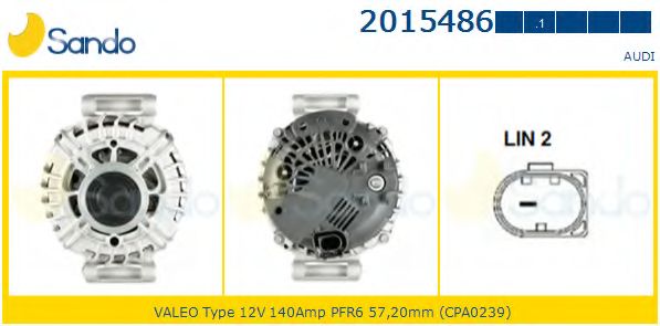 Генератор SANDO 2015486.1
