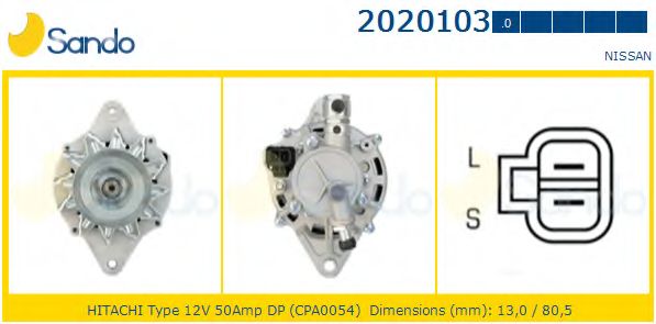 Генератор SANDO 2020103.0