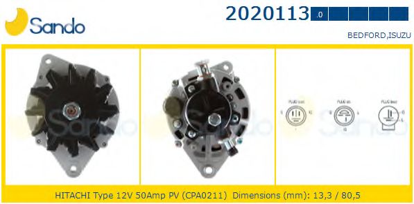 Генератор SANDO 2020113.0