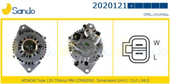 Генератор SANDO 2020121.0
