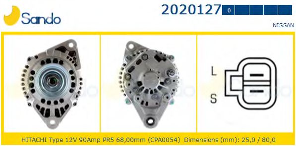 Генератор SANDO 2020127.0