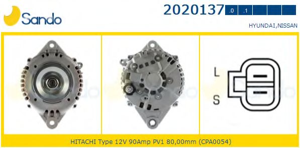 Генератор SANDO 2020137.1