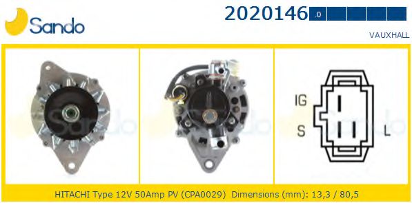 Генератор SANDO 2020146.0