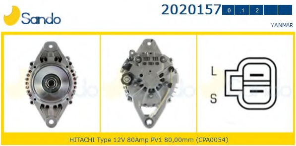 Генератор SANDO 2020157.0