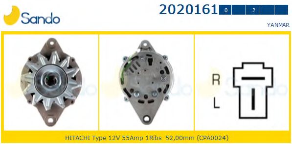 Генератор SANDO 2020161.0