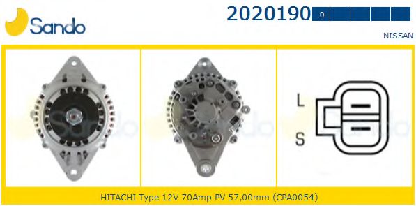 Генератор SANDO 2020190.0