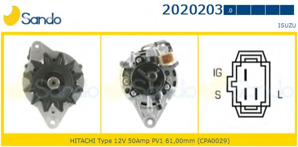 Генератор SANDO 2020203.0