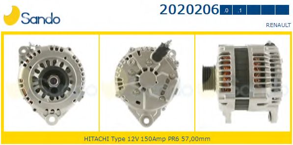 Генератор SANDO 2020206.0