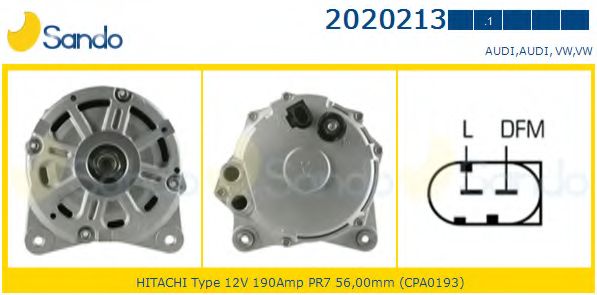 Генератор SANDO 2020213.1
