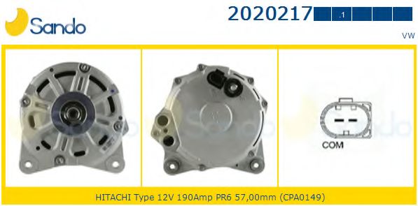 Генератор SANDO 2020217.1