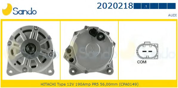 Генератор SANDO 2020218.1