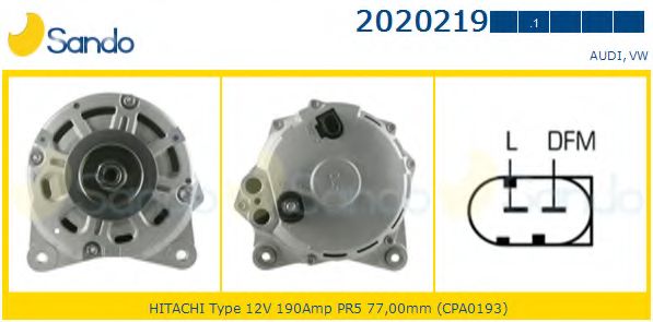 Генератор SANDO 2020219.1