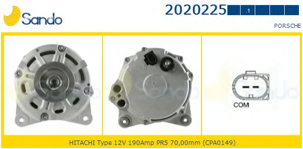 Генератор SANDO 2020225.1