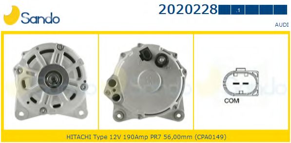 Генератор SANDO 2020228.1