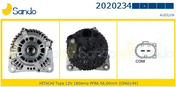 Генератор SANDO 2020234.1