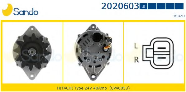 Генератор SANDO 2020603.0