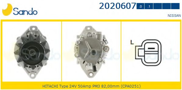 Генератор SANDO 2020607.0