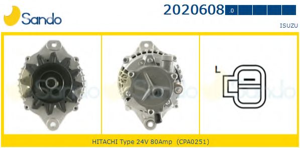 Генератор SANDO 2020608.0