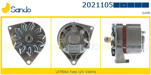 Генератор SANDO 2021105.1