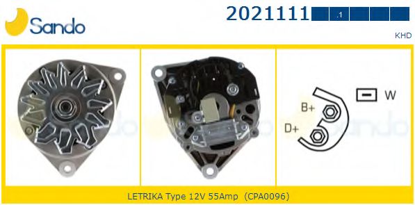 Генератор SANDO 2021111.1