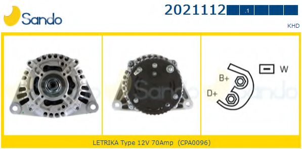 Генератор SANDO 2021112.1