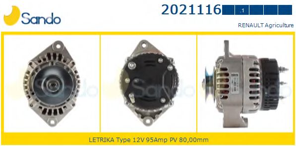 Генератор SANDO 2021116.1