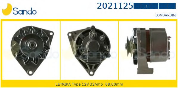 Генератор SANDO 2021125.1