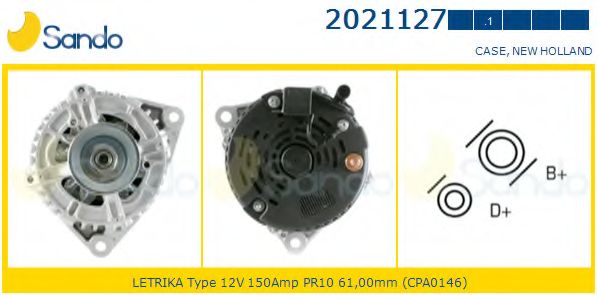 Генератор SANDO 2021127.1