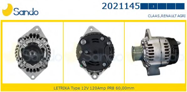Генератор SANDO 2021145.1