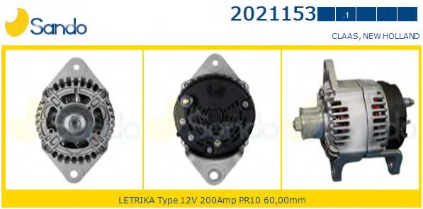 Генератор SANDO 2021153