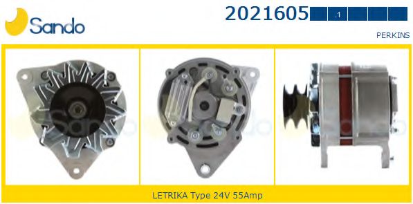 Генератор SANDO 2021605.1