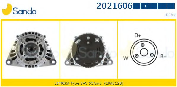 Генератор SANDO 2021606.1