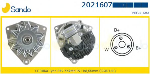 Генератор SANDO 2021607.1