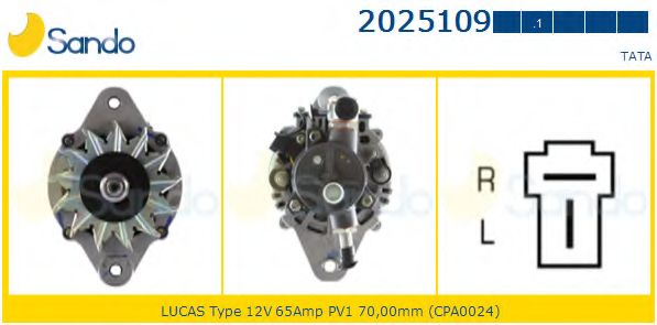 Генератор SANDO 2025109.1