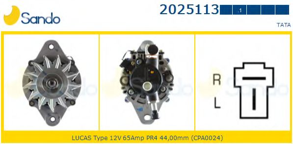 Генератор SANDO 2025113.1