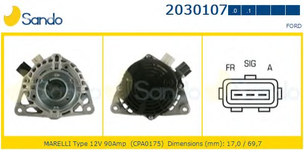 Генератор SANDO 2030107.0