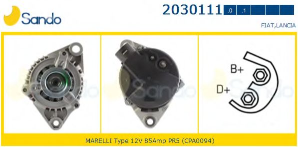 Генератор SANDO 2030111.0